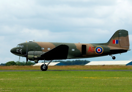 Tails Up - ww2, douglas, dc3, plane, dc-3, bird, wwii, classic, gooney