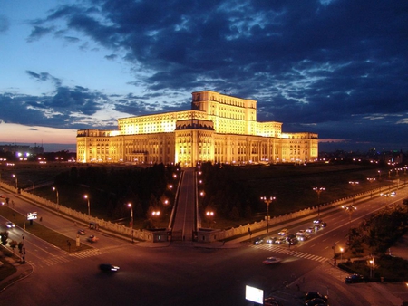 CASA POPORULUI, ROMANIA - architecture, romania, casa, poporului