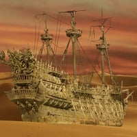 Ship on Sand