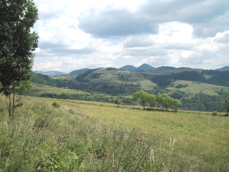 Mountains - nature, green, mountains, view