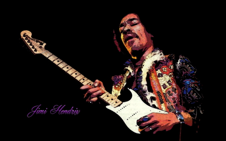 Jimi Hendrix - music, jimi, hendrix, guitar