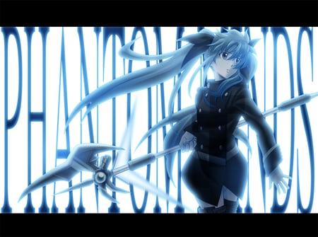 Fate Testarossa - girl, fate testarossa, mahou shoujo lyrical nanoha, polychromatic, cool, spear, weapon, anime, mahou shoujo lyrical nanoha strikers