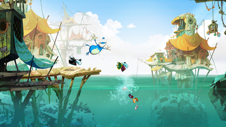 Rayman Origin - ubisoft, xbox 360, game, rayman origin, ps3, pc