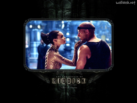 Riddick's temptation - woman, movie, other, man