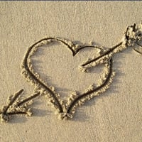 sand heart