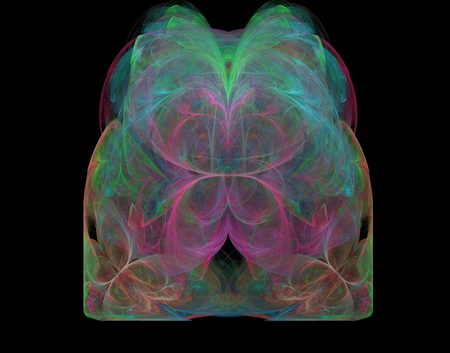 Bag of goodies - fractal, purple, abstract, pink, blue, green