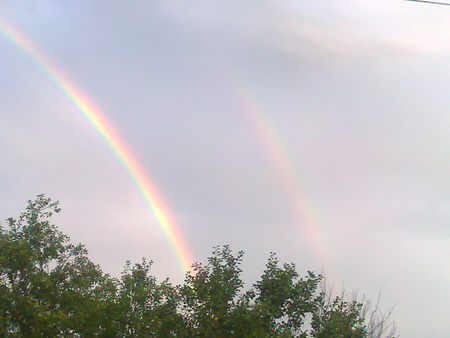 Rainbows - nature, photography, mc, rainblow, sky