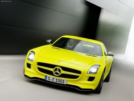 Mercedes Benz SLS AMG E Cell - mercedes benz, sls, amg, e cell