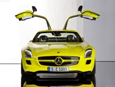 Mercedes Benz SLS AMG E Cell - mercedes benz, sls, amg, e cell