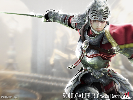 Hilde - female warrior, video game, soul calibur, knight, hilde, soul calibur 4, original, fantasy, armor