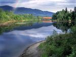 Rainbow and Covered Bridge Idaho