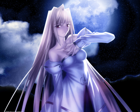 Archetype Earth - anime, archetype earth, dress, girl, cool, kawai, arcueid brunestud, vampire, type moon, shingetsutan tsukihime, cute, sexy