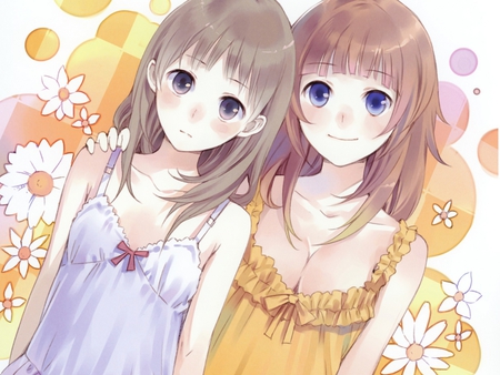 Atelier Rorona & Atelier Totori - beauty, girls, wall, 2011, anime, new