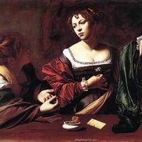 Caravaggio "Martha and Mary Magdalene"