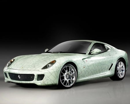 Ferrari 599 GTB Fiorano China - fast, ferrari, lime, car