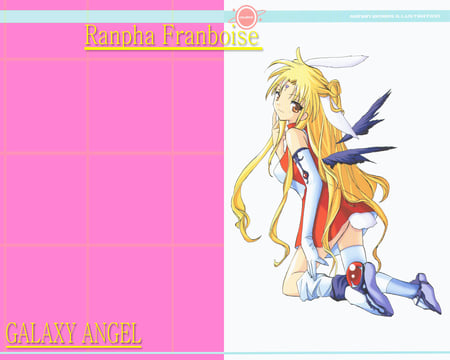 Ranpha Franboise - ranpha franboise, ranpha, galaxy angel, franboise, anime