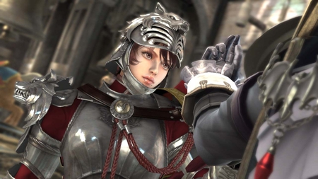 Hilde - soul calibur, female warrior, soul calibur 4, original, hilde, knight, armor, fantasy, fantasy warrior, video game