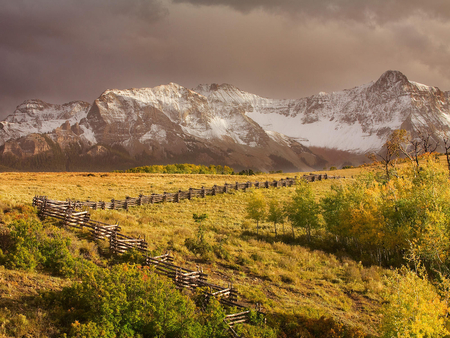 Fall storm - storm, fall, nature, autumn, colorado, dallas