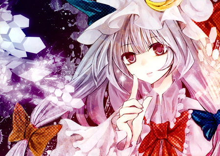 Patchouli Knowledge - anime, touhou, patchouli knowledge, cute girl