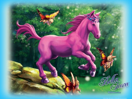 Bella Sara Moonfairies 2 - horses, fantasy, animals, magic