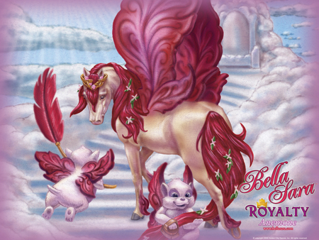 Bella Sara Royalty 2 - fantasy, magic, horses, animals