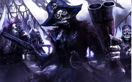 Cursed Pirate - cursed, clan, evil, pirate