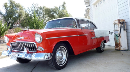 1955 Chevy Bel Air - chevrolet, 55, air, antique, bel, chevy, car, classic, 1955