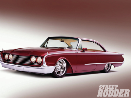 Starliner - 1960, ford, custom, red