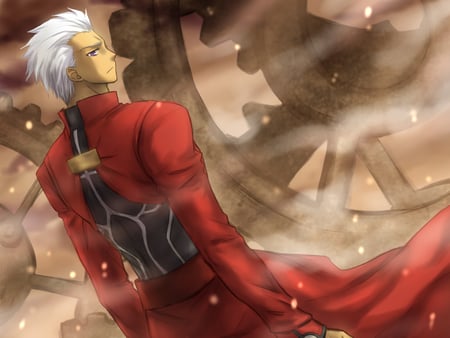 Archer - male, servant archer, anime, archer, unlimited blade works, fate stay night, cool