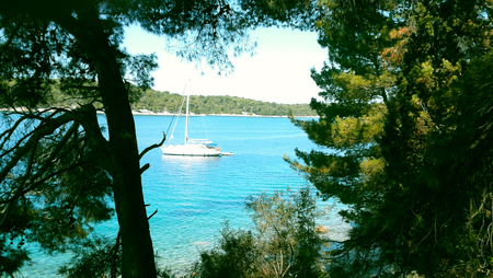 Cristal clear Adriatic - beach, clear, rab, island, adriatic