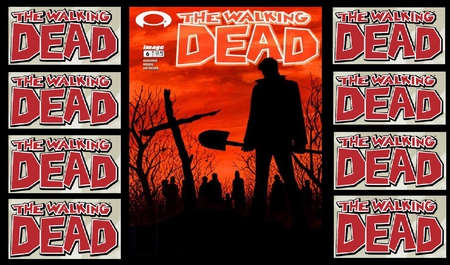 THE WALKING DEAD #6 - shovel, the walking dead comic, the walking dead, rick, amys grave