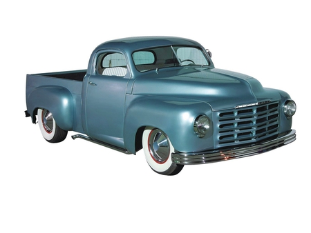 Studebaker - classic, truck, white walls, 1940