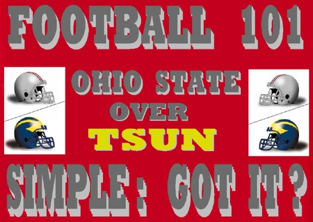 FOOTBALL 101 - ohio, football, state, osu over tsun