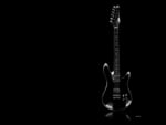 black guitar