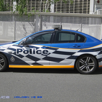 AFP - ACT Police Traffic/Highway Patrol, Holden VE SS Commodore