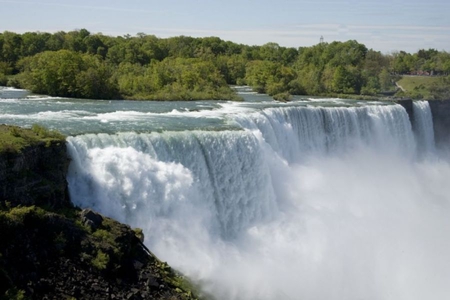 NIAGRA FALLS, NEW YORK - niagrafalls, waterfalls, newyork, water