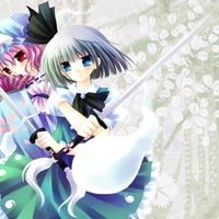 Yuyuko and Youmu