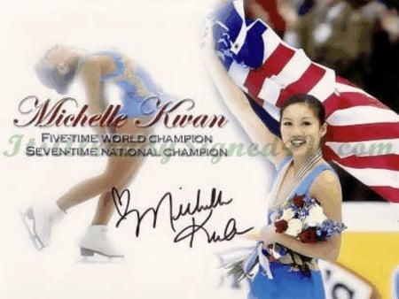 MICHELLE KWAN - action, sport, entertainment, usa