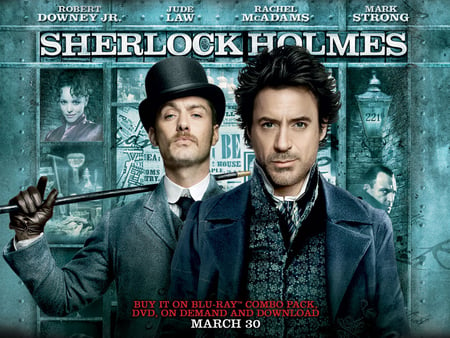 Sherlock Holmes - movie, holmes, wallpaper, sherlock