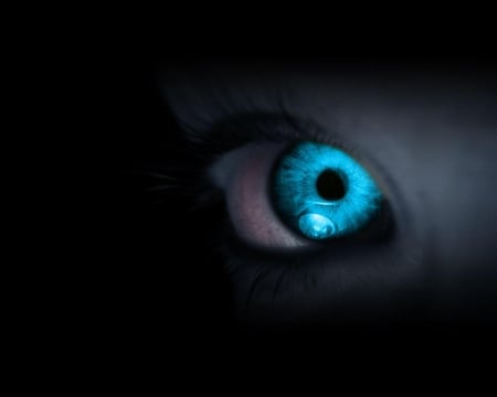 Blue Eyes - abstract, alyssablumefeld, blue, eyes