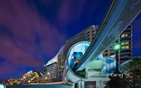 Sydney - sydney, beautiful, city, night, buildings, architecture, australia, lights, skyscrapers