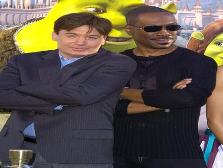 MIKE MYERS & EDDIE MURPHY - action, actors, movies, usa