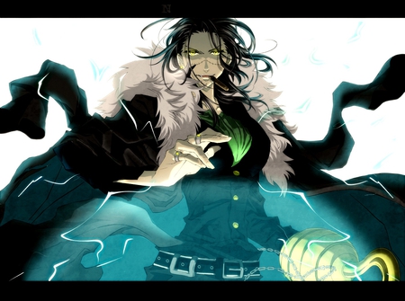 Crocodille-sama - one piece, crocodile, hot, artwork