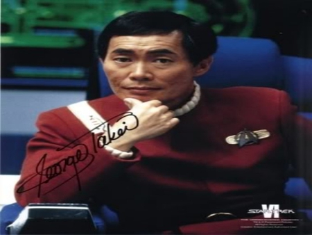 GEORGE TAKEI AS COMMANDER SULU - usa, movies, actors, action