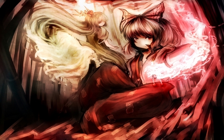 Awasome Touhou - beauty, touhou, girl, game, wall, classic, reimu, new