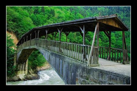 the bridge in Karadeniz - turkey