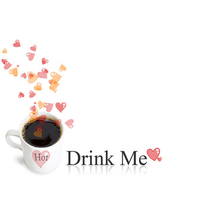 Hot Love Coffee Drink Me