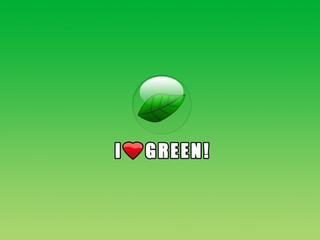 I Love Green - love