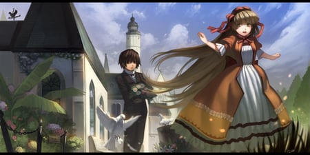 Gosick - anime, cute, scenic, gosick