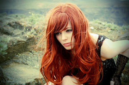 Redhead Beauty - pretty, redhead, woman, beautiful, model, girl, beauty